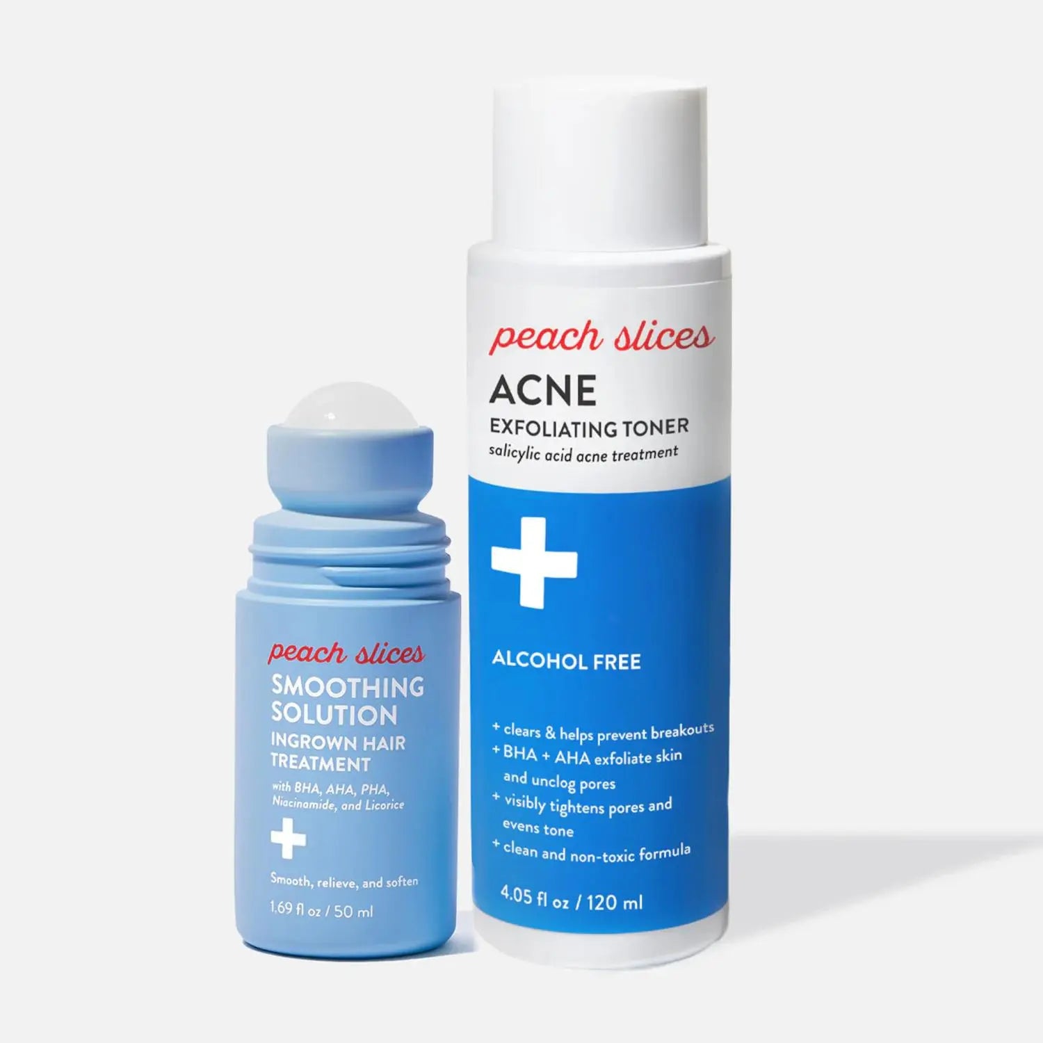 Peach Slices Smoothing Solution Ingrown Hair Treatment with Peach & Lily for Silky Smooth Bump-Free Skin