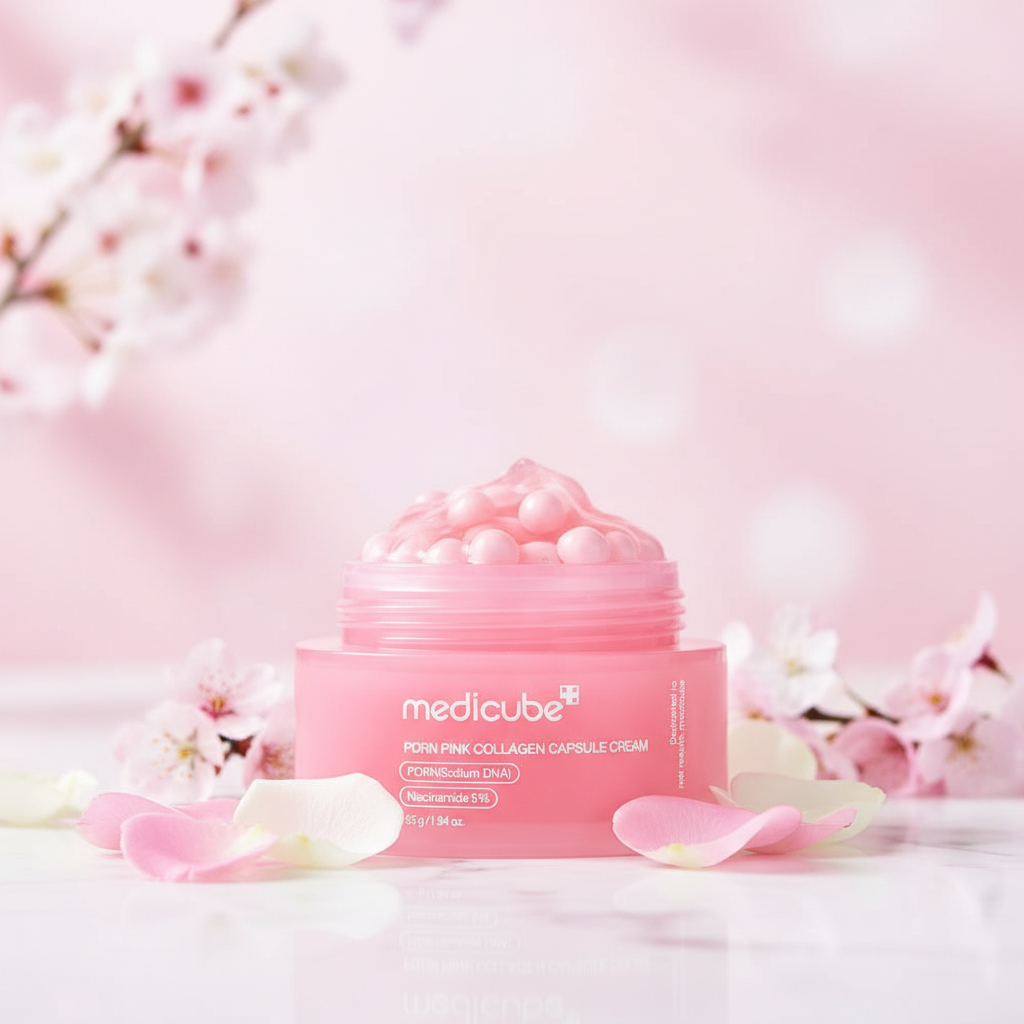 PDRN Pink Collagen Capsule Cream - Styled